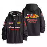 Honda Racing Flame Graphic Men's Windbreaker Assault Jacket