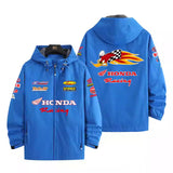 Honda Racing Flame Graphic Men's Windbreaker Assault Jacket