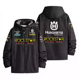 Husqvarna Rockstar Energy Racing  Men's Windbreaker Assault Jacket