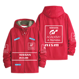 Nissan Nismo Racing Hoodie Men's Windbreaker Assault Jacket