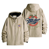 Miller Pilsner Logo Men's Windbreaker Assault Jacket