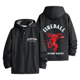 Fireball Cinnamon Whiskey Men's Windbreaker Assault Jacket