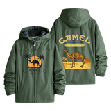 Camel Desert Journey Men's Windbreaker Assault Jacket