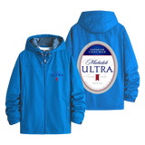 Michelob Ultra Logo Men's Windbreaker Assault Jacket