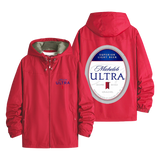 Michelob Ultra Logo Men's Windbreaker Assault Jacket