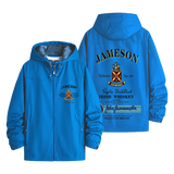 Jameson Irish Whiskey Inspired Design Men's Windbreaker Assault Jacket