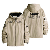 BWT Alpine Team Softshell with Logos for Fans Men's Windbreaker Assault Jacket