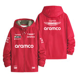 Official Ferrari Team Racing Apparel Men's Windbreaker Assault Jacket