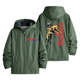 Marlboro Cowboy Western Style Men's Windbreaker Assault Jacket