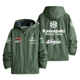 Kawasaki Ninja Monster Energy Men's Windbreaker Assault Jacket