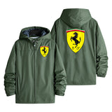 Ferrari SF Shield Team Official Racing Merchandise Men's Windbreaker Assault Jacket