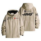 Haas F1 Team MoneyGram Branded Apparel Men's Windbreaker Assault Jacket