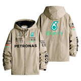 Mercedes-AMG Petronas F1 Team Sponsor Merchandise Men's Windbreaker Assault Jacket