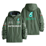 Mercedes-AMG Petronas F1 Team Sponsor Merchandise Men's Windbreaker Assault Jacket