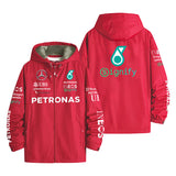 Mercedes-AMG Petronas F1 Team Sponsor Merchandise Men's Windbreaker Assault Jacket