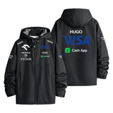 Alpine Formula 1 Team Official Sponsor Merchandise Men's Windbreaker Assault Jacket