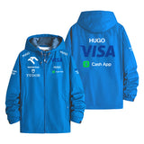 Alpine Formula 1 Team Official Sponsor Merchandise Men's Windbreaker Assault Jacket