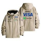 Alpine Formula 1 Team Official Sponsor Merchandise Men's Windbreaker Assault Jacket