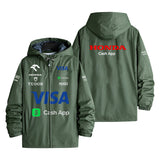 Honda Racing Team Visa Official Branded Apparel Men's Windbreaker Assault Jacket