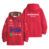 Honda Racing Team Visa Official Branded Apparel Men's Windbreaker Assault Jacket