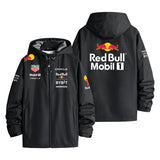 Red Bull Racing Mobil 1 Team Sponsor Merchandise Men's Windbreaker Assault Jacket