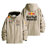 Red Bull Racing Mobil 1 Team Sponsor Merchandise Men's Windbreaker Assault Jacket