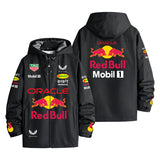 Oracle Red Bull F1 Team Official Sponsor Apparel Men's Windbreaker Assault Jacket