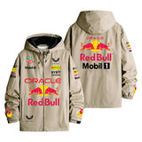 Oracle Red Bull F1 Team Official Sponsor Apparel Men's Windbreaker Assault Jacket