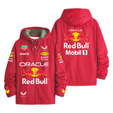 Oracle Red Bull F1 Team Official Sponsor Apparel Men's Windbreaker Assault Jacket