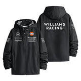 Williams Racing Duracell Team Official Branded Merchandise Men's Windbreaker Assault Jacket