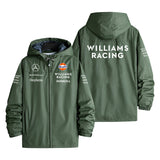 Williams Racing Duracell Team Official Branded Merchandise Men's Windbreaker Assault Jacket