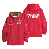 Williams Racing Duracell Team Official Branded Merchandise Men's Windbreaker Assault Jacket