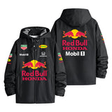 Red Bull Racing Honda Team Mobil 1 Official Apparel Men's Windbreaker Assault Jacket