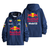 Red Bull Racing Honda Team Mobil 1 Official Apparel Men's Windbreaker Assault Jacket