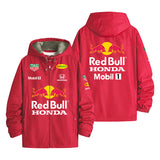 Red Bull Racing Honda Team Mobil 1 Official Apparel Men's Windbreaker Assault Jacket