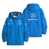 AMG Mercedes F1 Team Official Branded Apparel Men's Windbreaker Assault Jacket