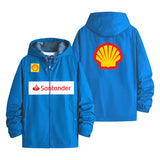 Shell Santander Racing Team Official Apparel Men's Windbreaker Assault Jacket