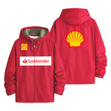 Shell Santander Racing Team Official Apparel Men's Windbreaker Assault Jacket