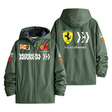 Ferrari Mission Winnow Team Branded Apparel Men's Windbreaker Assault Jacket