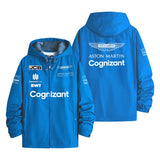 Aston Martin Cognizant Formula 1 Team Official Merchandise Men's Windbreaker Assault Jacket