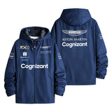 Aston Martin Cognizant Formula 1 Team Official Merchandise Men's Windbreaker Assault Jacket