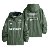 Aston Martin Cognizant Formula 1 Team Official Merchandise Men's Windbreaker Assault Jacket