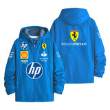 Ferrari HP VGW Play F1 Team Branded Merchandise Men's Windbreaker Assault Jacket