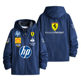 Ferrari HP VGW Play F1 Team Branded Merchandise Men's Windbreaker Assault Jacket