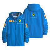 Ferrari Shell UPS #essereFerrari Team Sponsor Gear Men's Windbreaker Assault Jacket