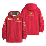 Ferrari Shell UPS #essereFerrari Team Sponsor Gear Men's Windbreaker Assault Jacket