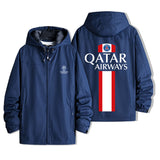 PSG Champions League Qatar Airways Men's Windbreaker Assault Jacket