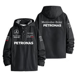 Mercedes-Benz Petronas Formula 1 Team Official Apparel Men's Windbreaker Assault Jacket