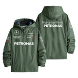 Mercedes-Benz Petronas Formula 1 Team Official Apparel Men's Windbreaker Assault Jacket