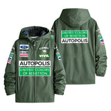 Benetton Camel Autopolis F1 Team Branded Merchandise Men's Windbreaker Assault Jacket